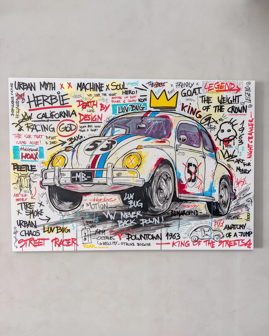 Herbie, pintura de Gus Lima