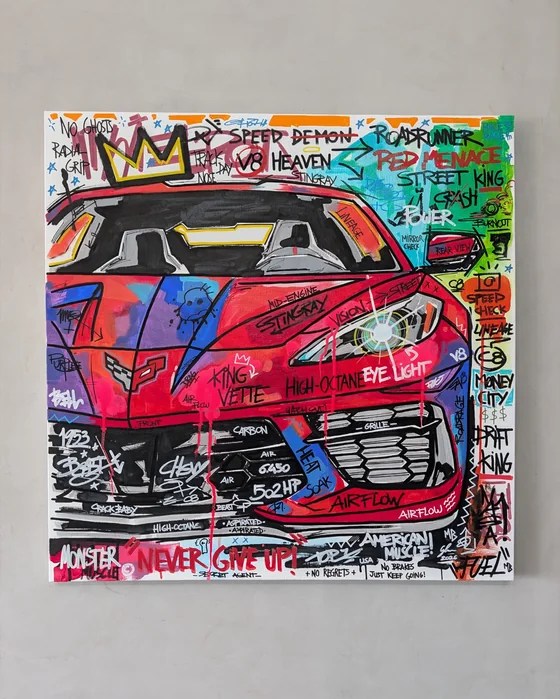 King Vette, obra de Gus Lima