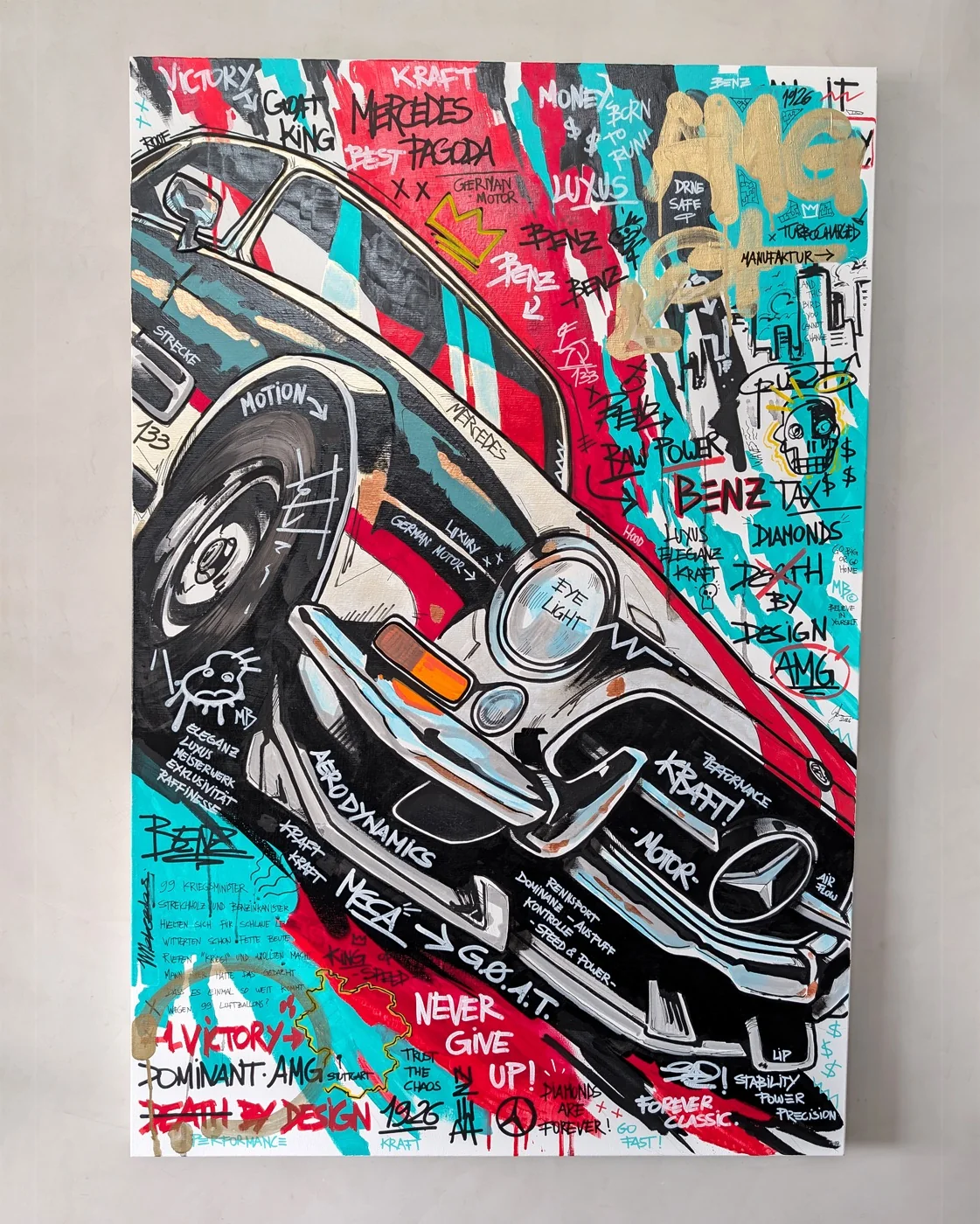Pagoda SL, pintura de Gus Lima