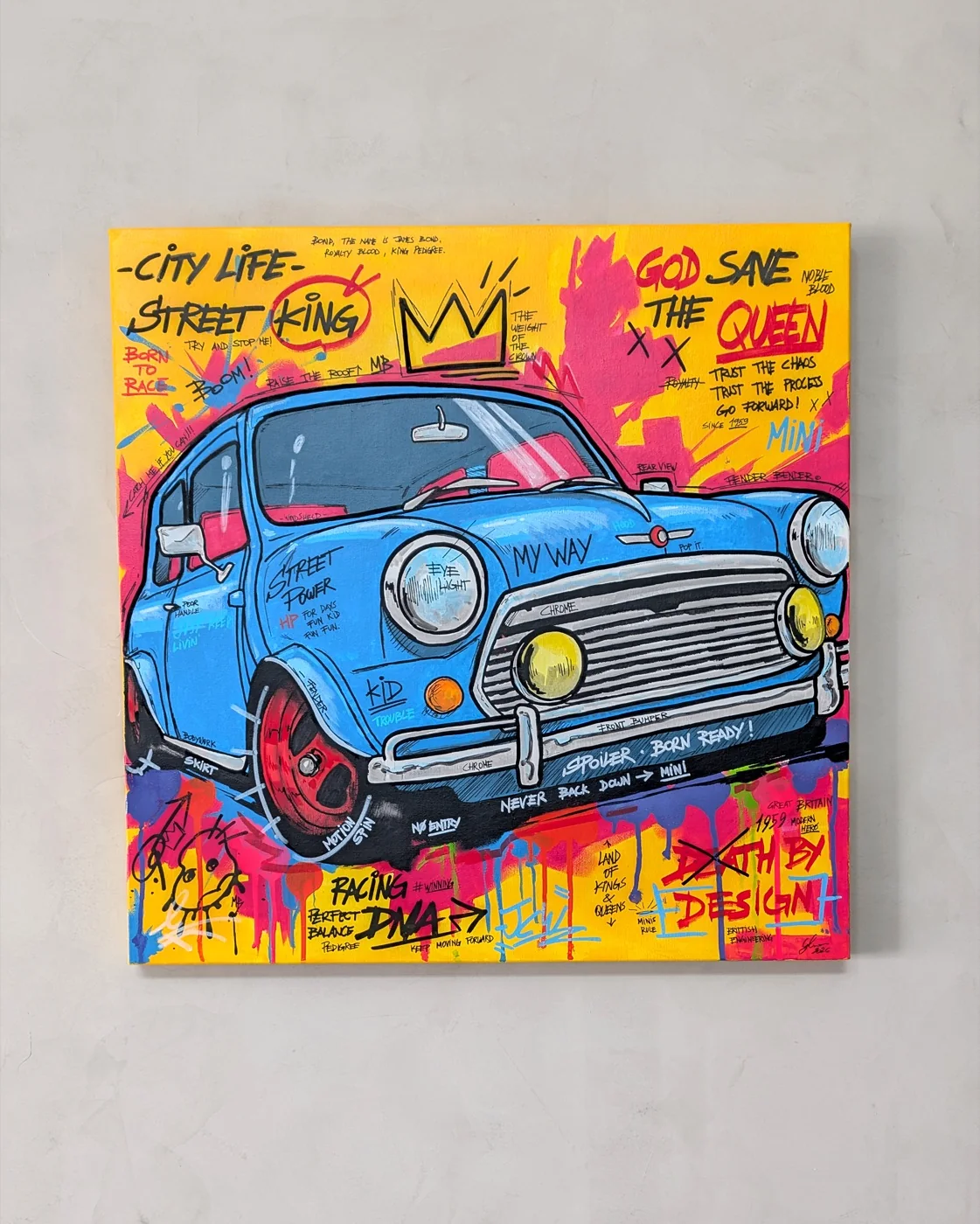Street King, pintura de Gus Lima